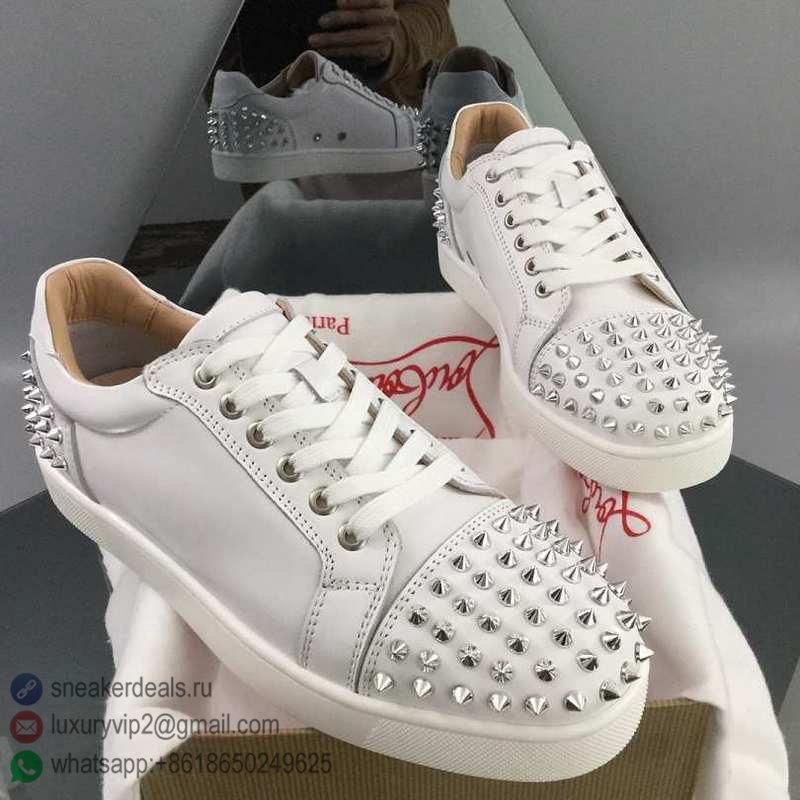 CHRISTIAN LOUBOUTIN UNISEX LOW SNEAKERS WHITE D8010280